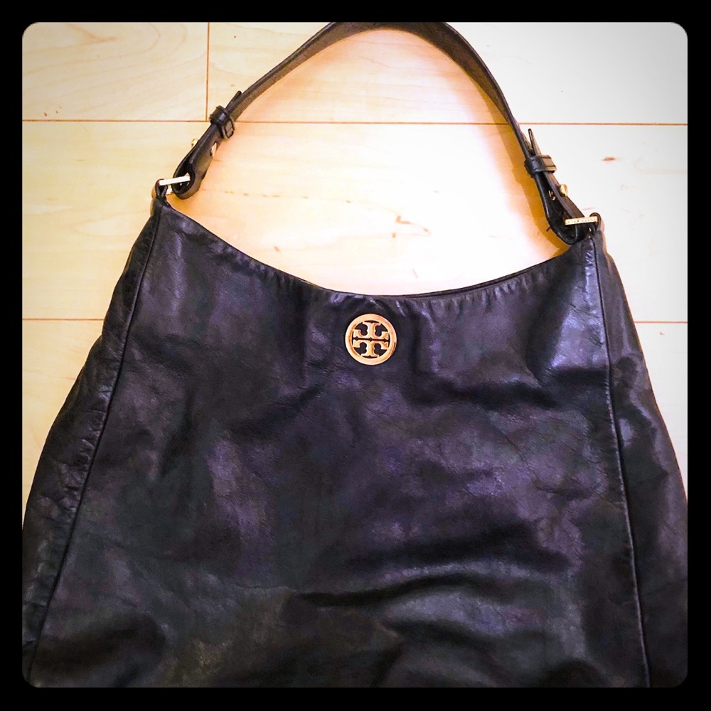 Tory Burch black leather purse